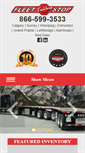 Mobile Screenshot of fleetstoptrailers.com